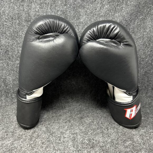 Revgear Boxing Gloves 12-OZ Pro Training Durable Black White - Picture 2 of 13